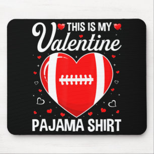 Mousepad Este É Meu Futebol, Meu Namorados Pajama, Spo