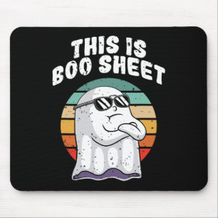 Mousepad Este É O Boo Sheet do Diversão Halloween O Fantasm
