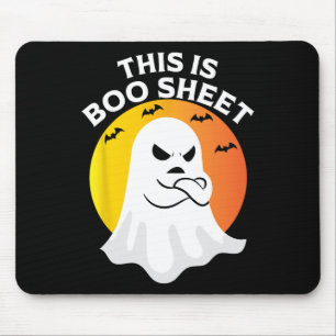 Mousepad Este É O Figurino Do Fantasma Do Fantasma De Hallo
