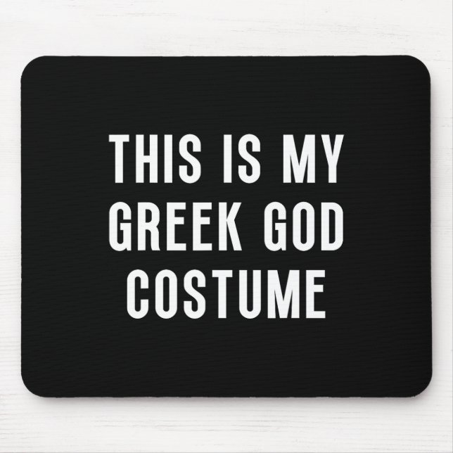 Mousepad Este É O Meu Deus Grego, Fácil, Fácil (Frente)