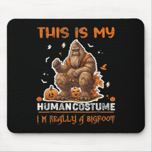 Mousepad Este é o meu Dia de as Bruxas engraçado de fantasi
