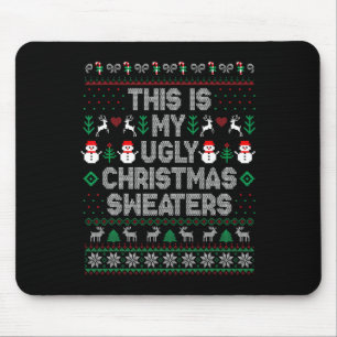 Mousepad Este é o meu Está Muito Quente para o Suéter de Na