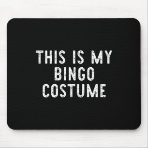 Mousepad Este É O Meu Figurino De Bingo Halloween Crianças 