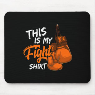 Mousepad Este É O Meu Sobrevivente Guerreiro De Sensibiliza