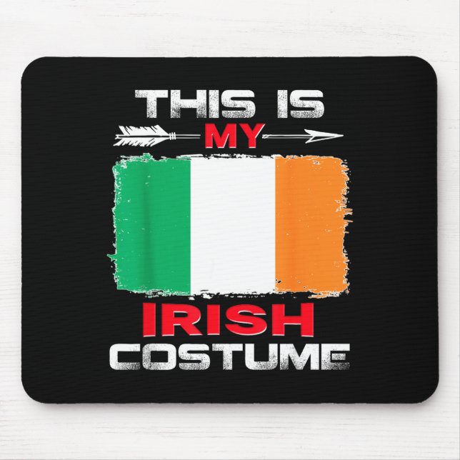 Mousepad Este É o Meu Traje Irlandês Irlanda  (Frente)