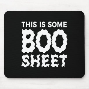 Mousepad Este É Um Bolinho De Halloween Ghost Engraçado.