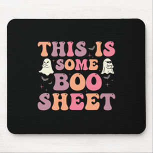 Mousepad Este É Um Folheto De Boas Folhas De Halloween Engr