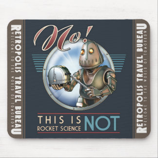Mousepad Este não é tapete do rato do robô da astronáutica