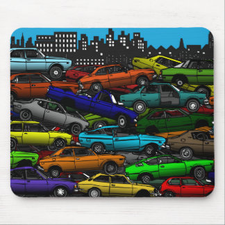 Mousepad Esteira clássica do rato de Scrapyard do carro