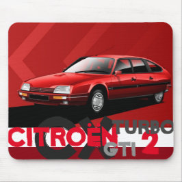 Mousepad Esteira do rato de Citroen CX GTI Turbo 2