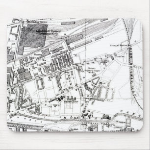 Mousepad Esteira do rato de Garngad Glasgow
