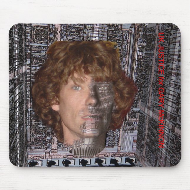 Mousepad Esteira do rato de Gary McKinnon (Frente)