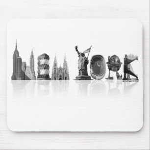 Mousepad Esteira do rato de New York