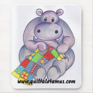 Mousepad Esteira do rato de Quiltalotamus
