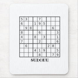 MOUSEPAD ESTEIRA DO RATO DE SUDOKU