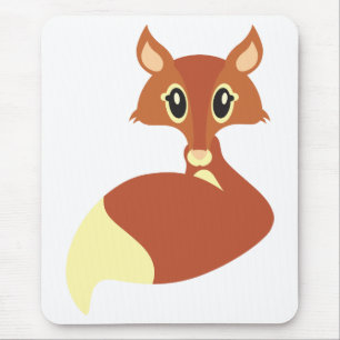 Mousepad Esteira do rato do Fox de Kawaii