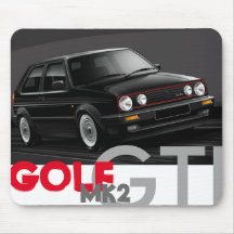 Esteira do rato do golfe GTI Mk2