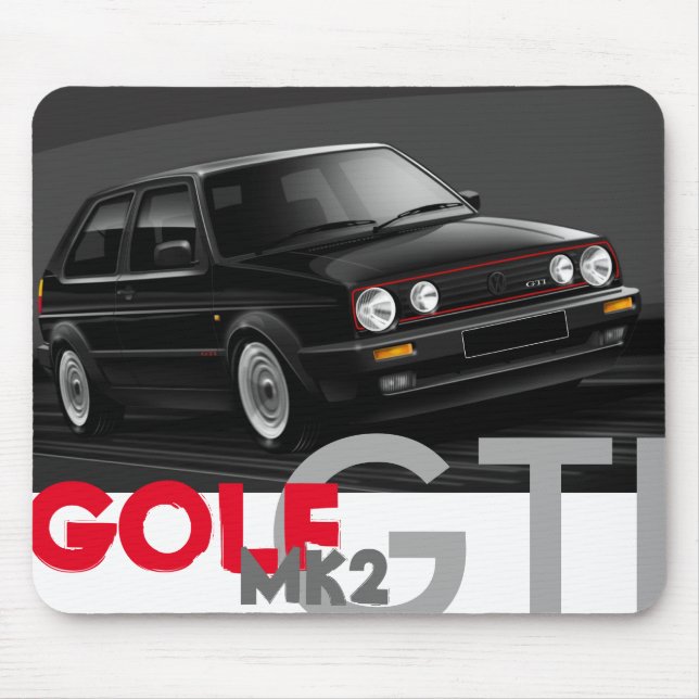 Mousepad Esteira do rato do golfe GTI Mk2 (Frente)