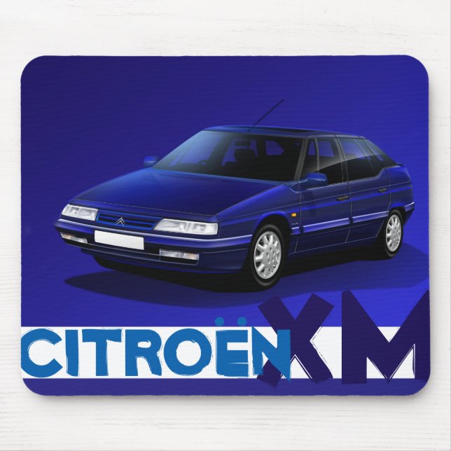 Mousepad Esteira exclusiva do rato Mk2 de Citroen XM (Frente)