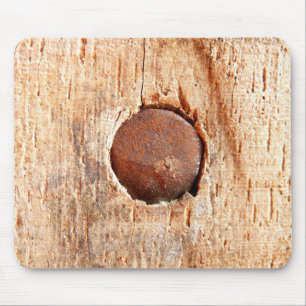 Mousepad Esteira oxidada velha do rato do prego