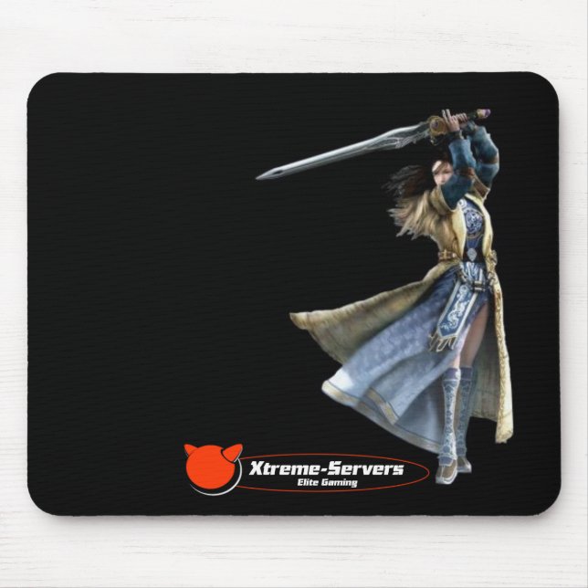 Mousepad esteira preta do mirgirl (Frente)