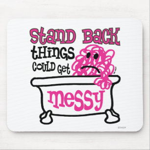 Mousepad Esteja para trás