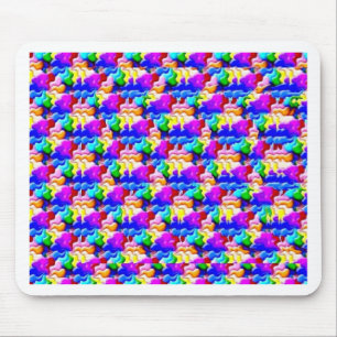 Mousepad estereograma da borboleta da janela