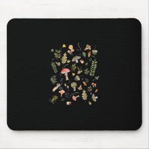 Mousepad Estética acadêmica de cogumelo Cottagecore Goblinc