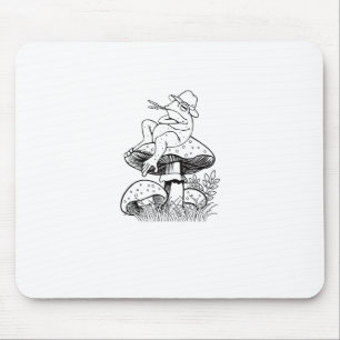 Mousepad Estética Cottagecore Sapo Cogumelo Sapo Goblincor