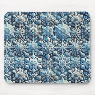 Mousepad Estética de Mesa Ornamental Congelada