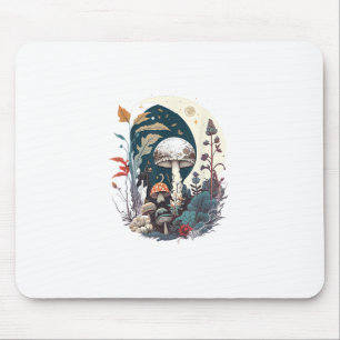 Mousepad Estética Goblincore e Cottagecore Botânica de Cogu