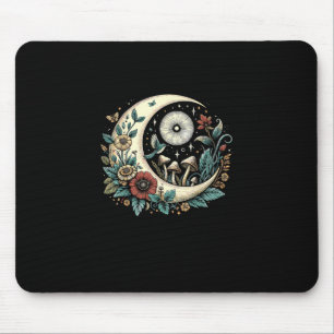Mousepad Estético Goblincore Cottagecore Cogumelo Minimalis