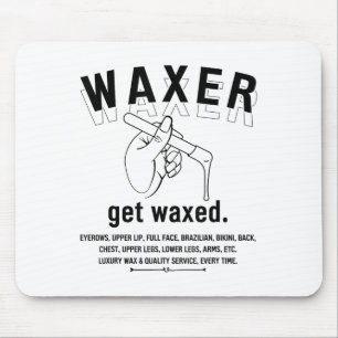 Mousepad Estheticista brasileira Waxing - Mulher-chefe de c