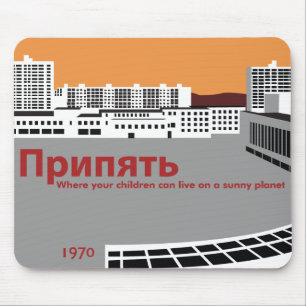Mousepad Estilo da propaganda de Prypyat