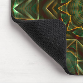 Mousepad Estilo de engrenagens caleidoscópicas azul-acastan