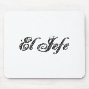 Mousepad Estilo de Estilo do logotipo do EL Jefe