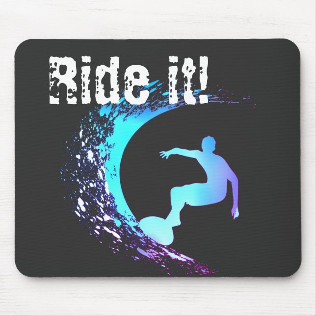 Mousepad Estilo de Grafite de Surfer (Frente)