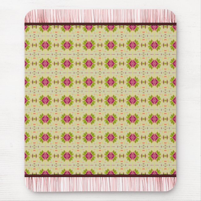 Mousepad Estilo de Maçã Flor Doce (Frente)