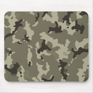 Mousepad Estilo de mesa de escritório para jogos com camufl