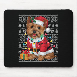 Mousepad Estilo de Sweater Xmas Papais noeis Feios Cairn Te