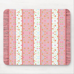 Mousepad Estilo De Tapete Floral Mais Doce