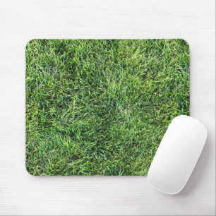 Mousepad Estilo de textura real de grama verde engraçado di
