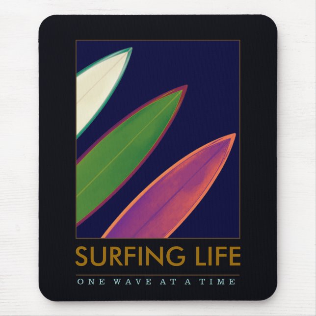 Mousepad estilo de vida surfista (Frente)
