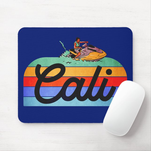 Mousepad Estilo de Vintage de Cali Summer  (Com mouse)