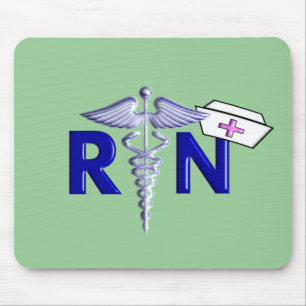 Mousepad Estilo Presente-Gravado do RN (enfermeira