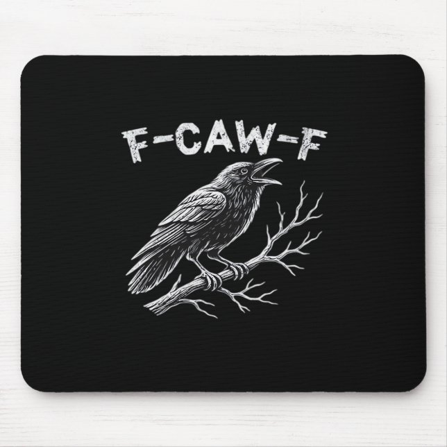 Mousepad Estilo Retro Clássico F-Caw-F (Frente)
