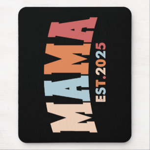 Mousepad Estilo Retro Mamãe Est. 2025