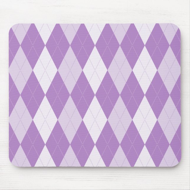 Mousepad Estilo Roxo Estilo Argumentado Violeta Pequeno Dia (Frente)