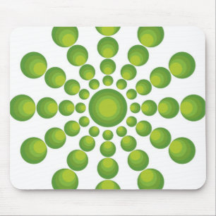 Mousepad Estilo verde dos anos 70