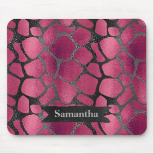 Mousepad Estimulação da impressão em preto-colorido-clar